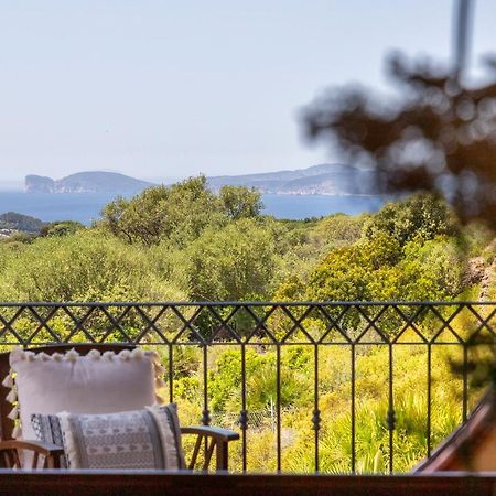 Sardinia Re - Villa Martin Panoramic View Alghero Kültér fotó